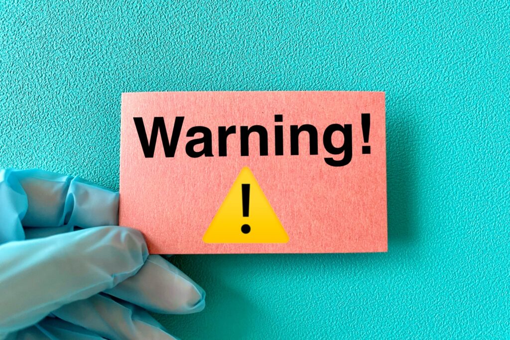 医療・健康の注意点